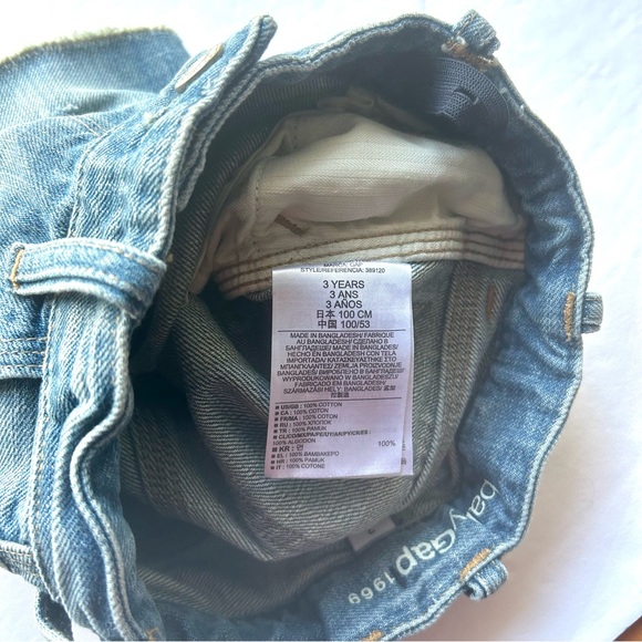 Gap Toddler Girls Cargo Shorts with Washwell Size 3T NWT - Picture 4 of 5